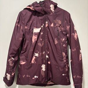 The North Face Women's Antora Ski Jacket - Burgundy and Pink